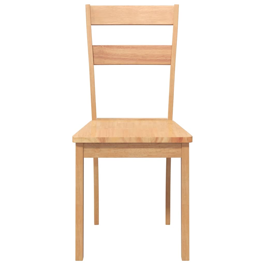 VXL8721158560704 g en hd 3 Scaune de sufragerie 2 buc din cauciuc din lemn masiv natural Scaune de sufragerie 2 buc din cauciuc din lemn masiv natural - imagine 5