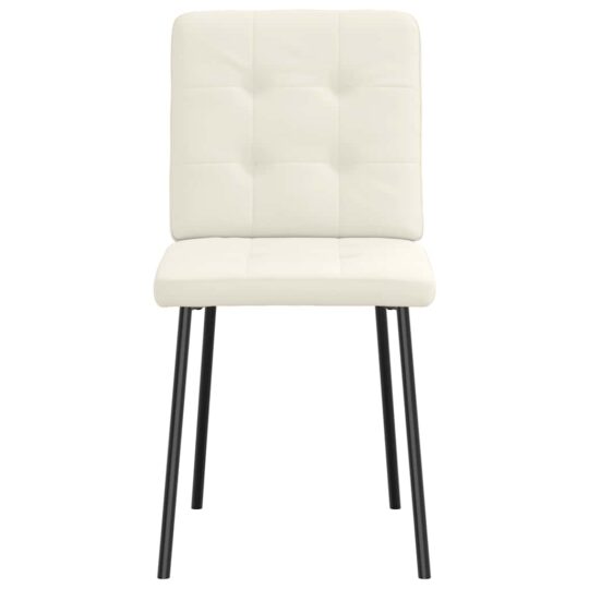 VXL8721158566119 g en hd 3 Scaune de bucătărie, 4 buc., crem, catifea VXL8721158566119 g en hd 3