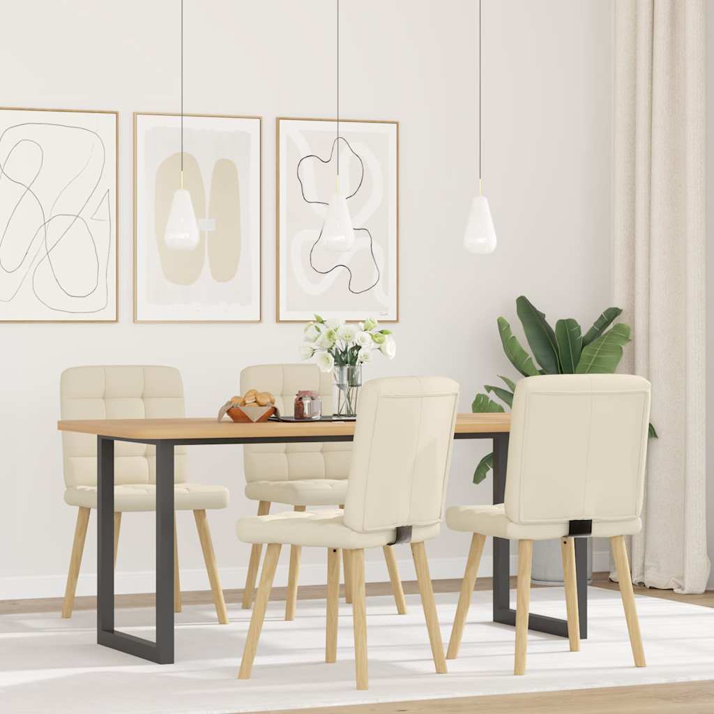 VXL8721158566478 g en hd 1 Scaune de bucătărie, 4 buc., pânză Scaune de bucătărie, 4 buc., pânză - imagine 2