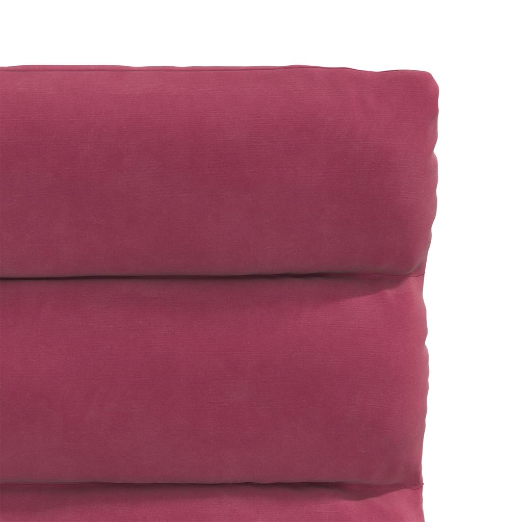 VXL8721158568328 g en hd 5 Scaune de bucătărie, 4 buc., roșu vin, catifea Scaune de bucătărie, 4 buc., roșu vin, catifea - imagine 7