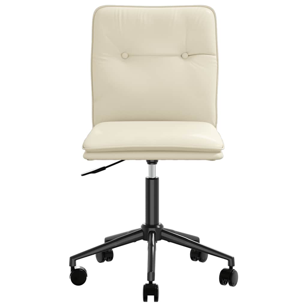 VXL8721158568656 g en hd 2 Scaune de bucătărie, 2 buc., crem, piele ecologică Scaune de bucătărie, 2 buc., crem, piele ecologică - imagine 4