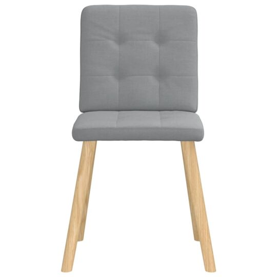 VXL8721158568830 g en hd 2 Scaune de sufragerie, 6 buc., gri deschis, material textil VXL8721158568830 g en hd 2