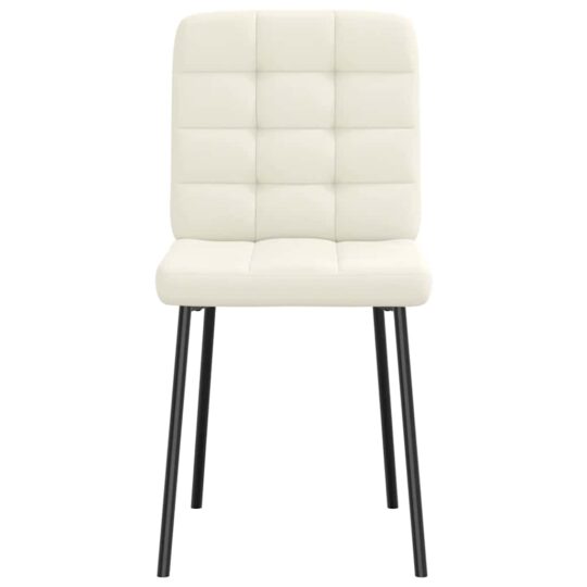 VXL8721158569042 g en hd 2 Scaune de bucătărie, 6 buc., crem, catifea VXL8721158569042 g en hd 2