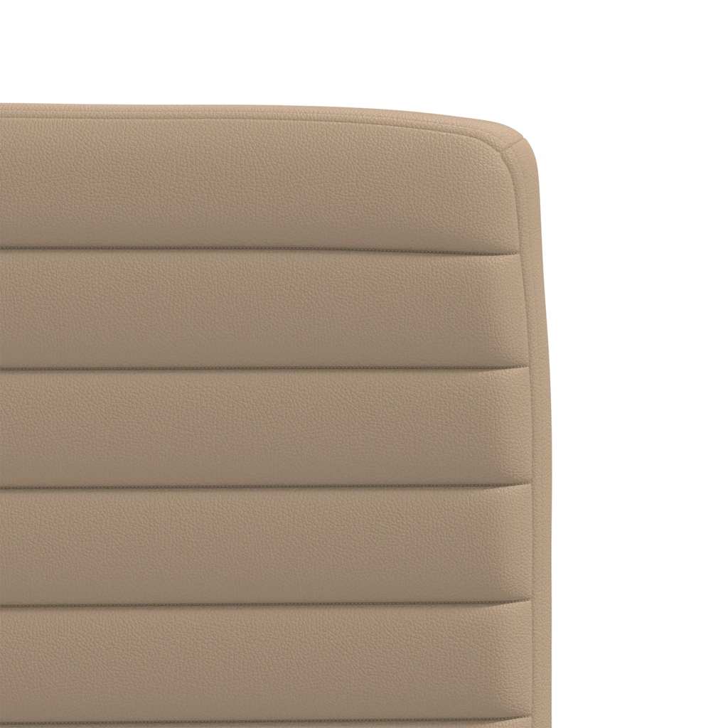 VXL8721158569851 g en hd 6 Scaune de bucătărie, 6 buc., cappuccino, piele ecologică Scaune de bucătărie, 6 buc., cappuccino, piele ecologică - imagine 7