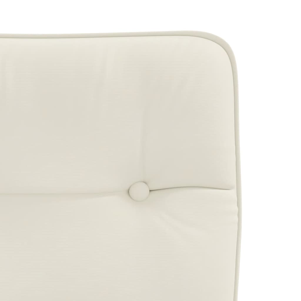 VXL8721158571335 g en hd 5 Scaune de bucătărie, 6 buc., crem, catifea Scaune de bucătărie, 6 buc., crem, catifea - imagine 7