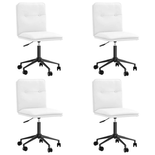 VXL8721158571403 a en hd 1 Scaune de bucătărie, 4 buc., alb, piele ecologică VXL8721158571403 a en hd 1