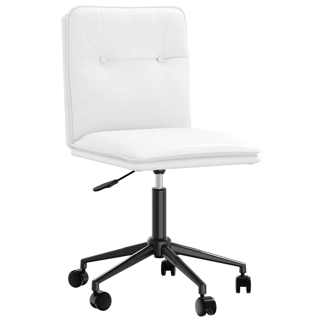 VXL8721158571403 g en hd 1 Scaune de bucătărie, 4 buc., alb, piele ecologică Scaune de bucătărie, 4 buc., alb, piele ecologică - imagine 3