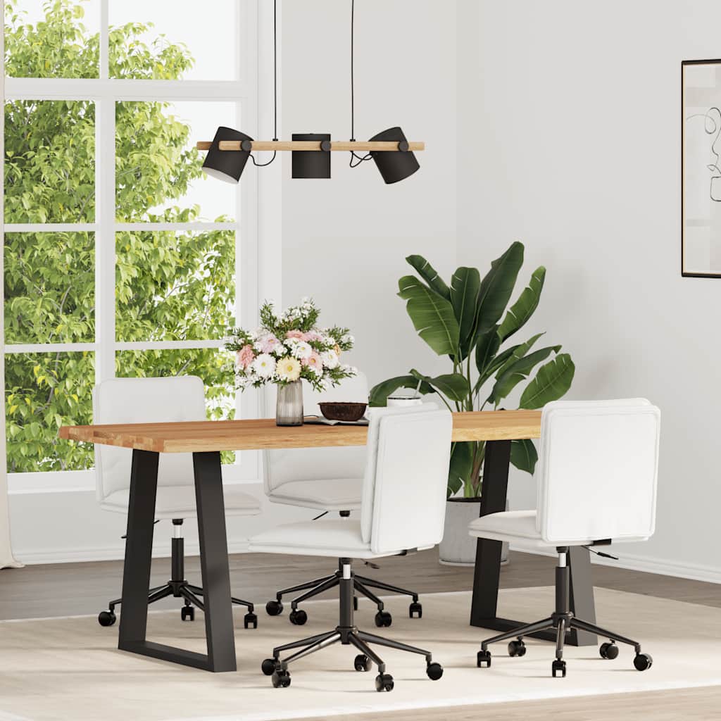 VXL8721158571403 m en hd 1 Scaune de bucătărie, 4 buc., alb, piele ecologică Scaune de bucătărie, 4 buc., alb, piele ecologică