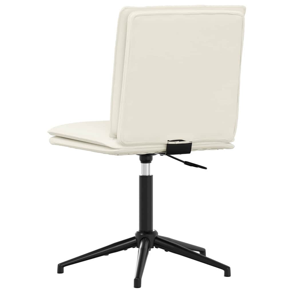 VXL8721158571519 g en hd 4 Scaune de bucătărie, 6 buc., crem, catifea Scaune de bucătărie, 6 buc., crem, catifea - imagine 6