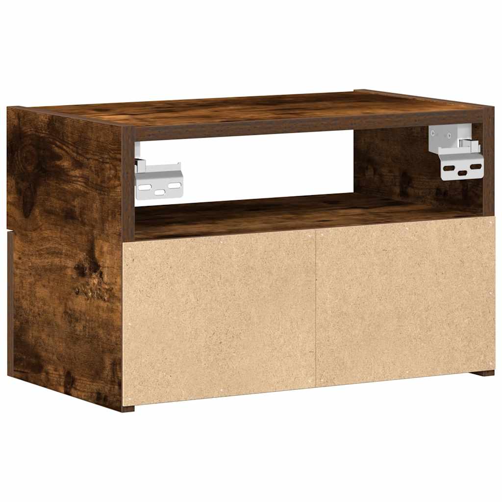 VXL8721158574848 g en hd 5 Noptiere de perete, 2 buc., stejar fumuriu, 45x26x28,5 cm Noptiere de perete, 2 buc., stejar fumuriu, 45x26x28,5 cm - imagine 7