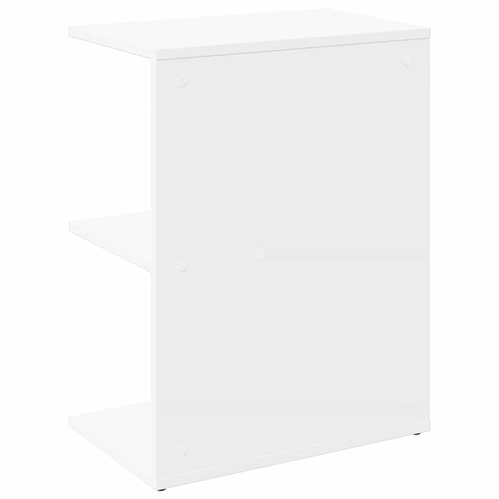 VXL8721158575296 g en hd 4 Noptieră, alb, 46,5x29x61 cm, lemn compozit Noptieră, alb, 46,5x29x61 cm, lemn compozit - imagine 6