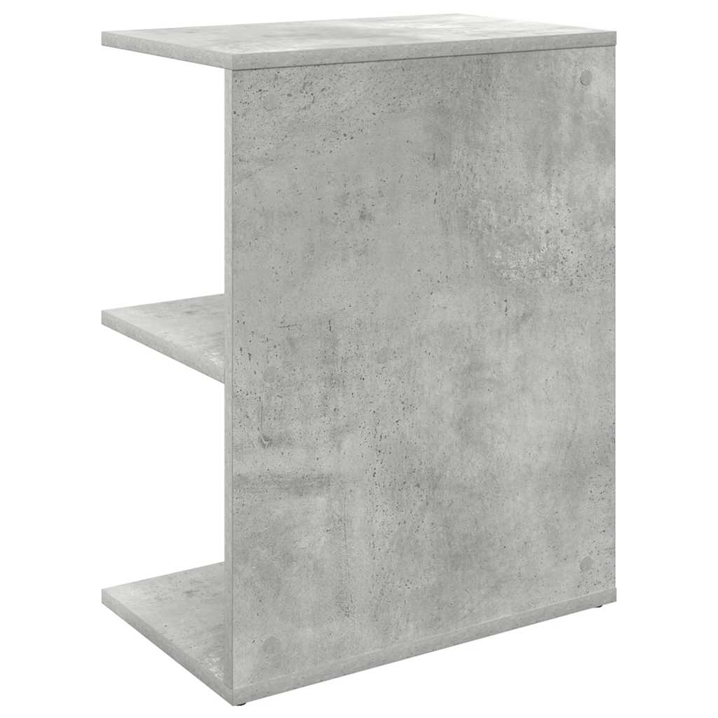 VXL8721158575364 g en hd 5 Noptiere 2 buc Beton Gri 46,5x29x61 cm Lemn prelucrat Noptiere 2 buc Beton Gri 46,5x29x61 cm Lemn prelucrat - imagine 7