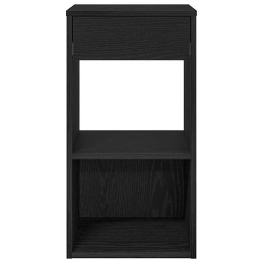 VXL8721158575951 g en hd 2 Noptiere cu sertar 2 buc stejar negru 35x34x66,5 cm VXL8721158575951 g en hd 2