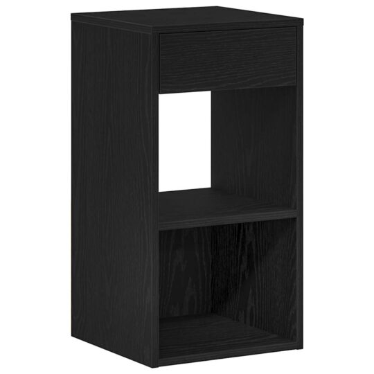 VXL8721158575951 g en hd 3 Noptiere cu sertar 2 buc stejar negru 35x34x66,5 cm VXL8721158575951 g en hd 3