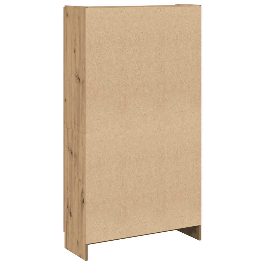 VXL8721158602251 g en hd 4 Dulap înalt, stejar artizanal, 82,5x30,5x150 cm, lemn prelucrat Dulap înalt, stejar artizanal, 82,5x30,5x150 cm, lemn prelucrat - imagine 6