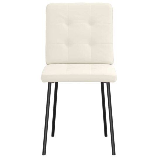 VXL8721158632227 g en hd 3 Scaune de bucătărie, 2 buc., crem, catifea VXL8721158632227 g en hd 3