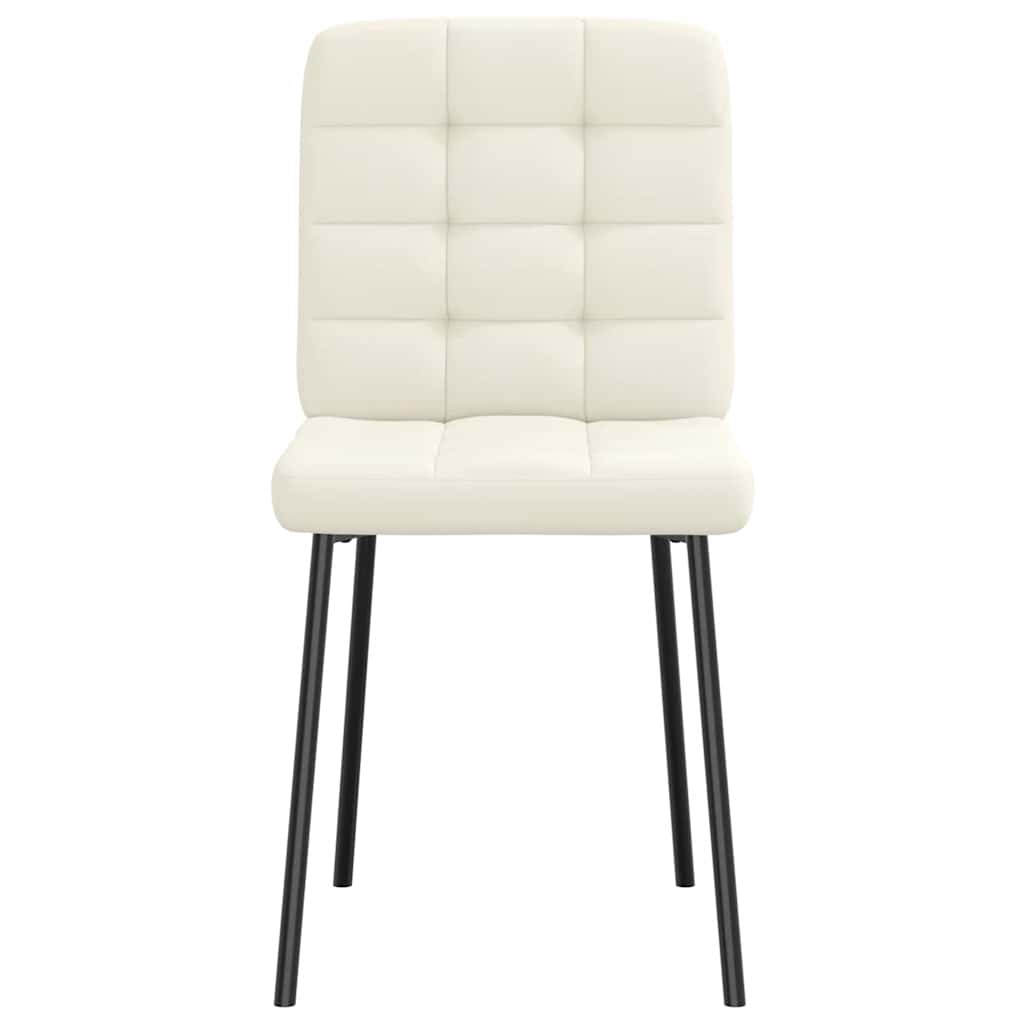 VXL8721158632456 g en hd 3 Scaune de bucătărie, 2 buc., crem, catifea Scaune de bucătărie, 2 buc., crem, catifea - imagine 4
