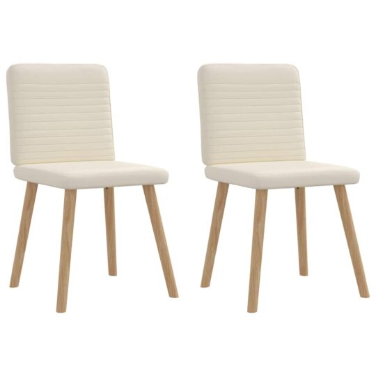 Scaune de bucătărie, 2 buc., pânză