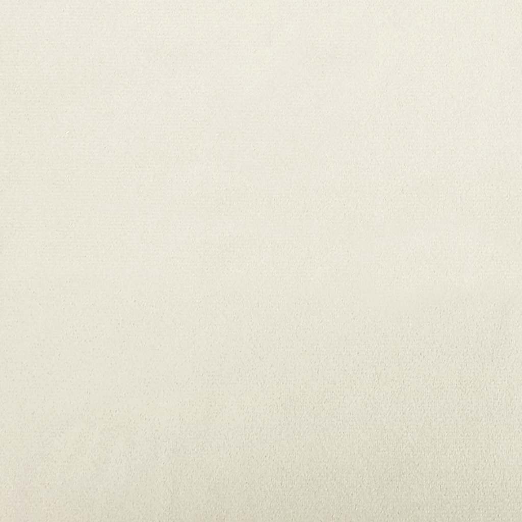 VXL8721158633217 g en hd 6 Scaune de bucătărie, 2 buc., crem, catifea Scaune de bucătărie, 2 buc., crem, catifea - imagine 8