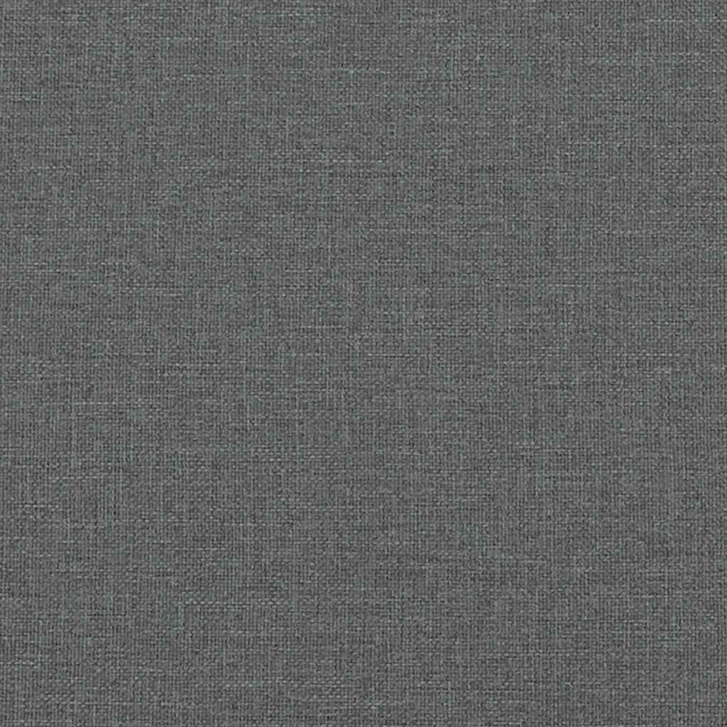 VXL8721158633774 g en hd 7 Scaune de sufragerie, 2 buc., gri închis, material textil Scaune de sufragerie, 2 buc., gri închis, material textil - imagine 8