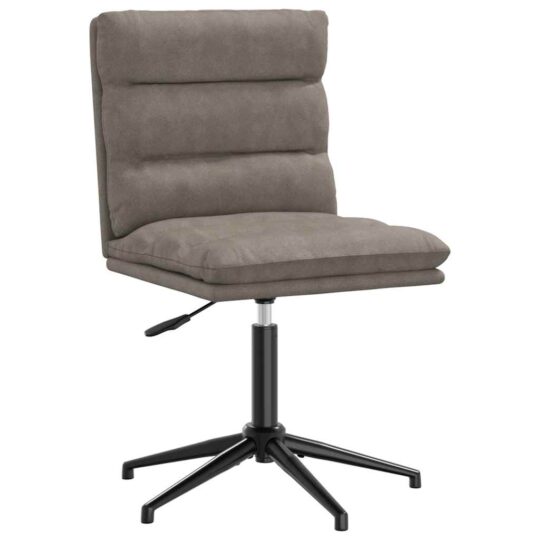 Scaun de bucătărie, gri, piele ecologică