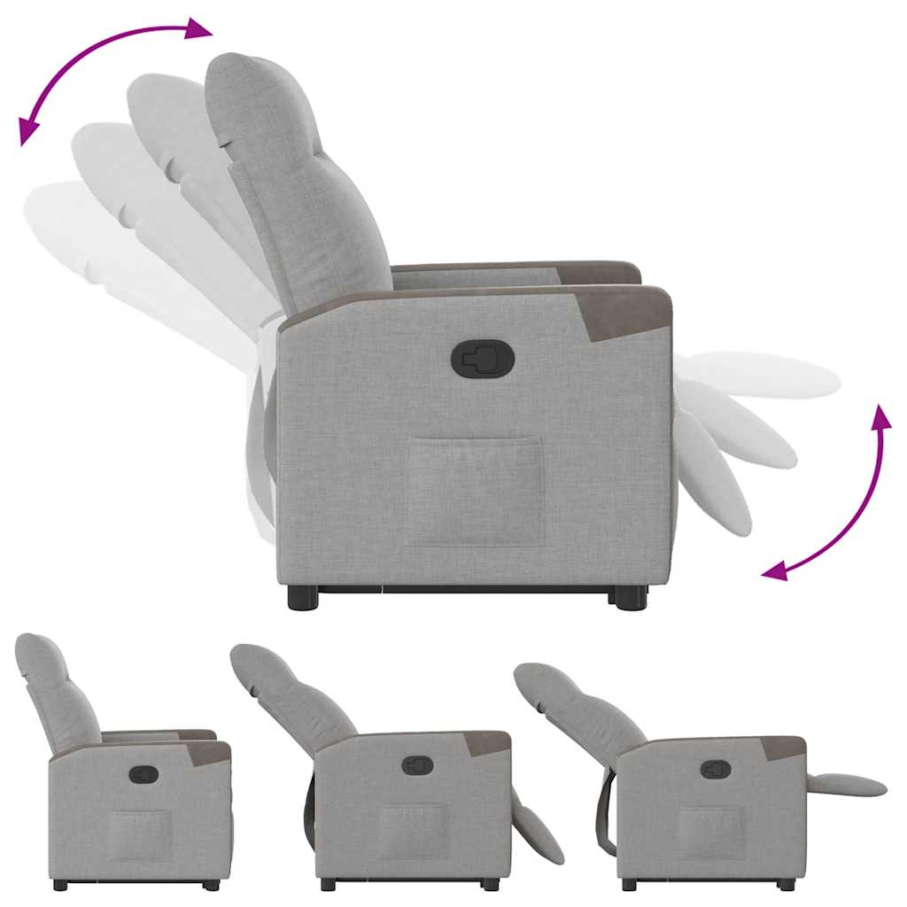 VXL8721158644596 g en hd 7 Scaun înclinabil vertical din țesătură gri nor Scaun înclinabil vertical din țesătură gri nor - imagine 8