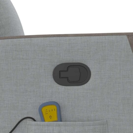 VXL8721158644657 g en hd 9 Fotoliu de masaj rabatabil cu ridicare, gri deschis, textil VXL8721158644657 g en hd 9