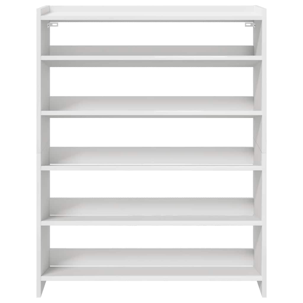 VXL8721158649270 g en hd 2 Pantofar, alb, 80x25x100 cm, lemn prelucrat Pantofar, alb, 80x25x100 cm, lemn prelucrat - imagine 4