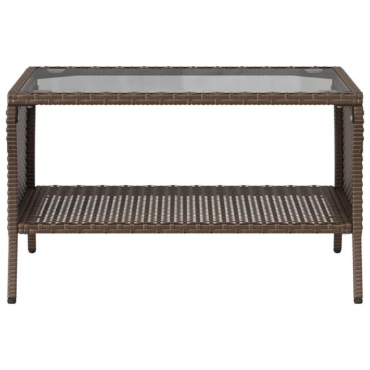 VXL8721158652928 g en hd 5 Canapea de grădină cu 2 locuri cu perne și masă polirattan maro VXL8721158652928 g en hd 5