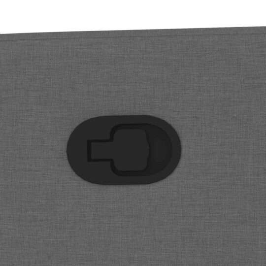 VXL8721158657541 g en hd 6 Fotoliu rabatabil, gri închis, material textil VXL8721158657541 g en hd 6