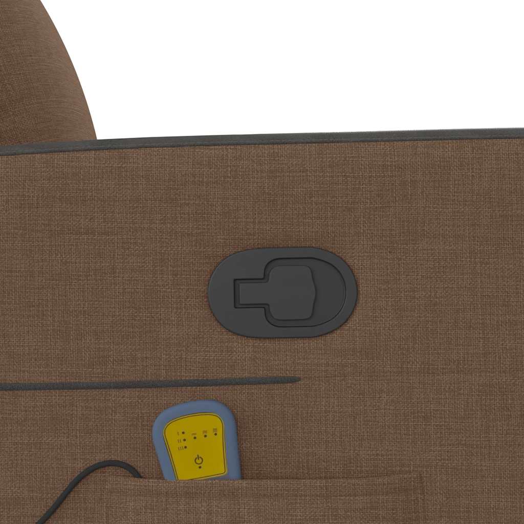 VXL8721158657794 g en hd 8 Fotoliu de masaj rabatabil, maro, material textil Fotoliu de masaj rabatabil, maro, material textil - imagine 10