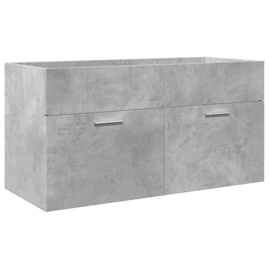 VXL8721158661296 g en hd 6 Set mobilier de baie, 4 piese, gri beton, lemn compozit VXL8721158661296 g en hd 6