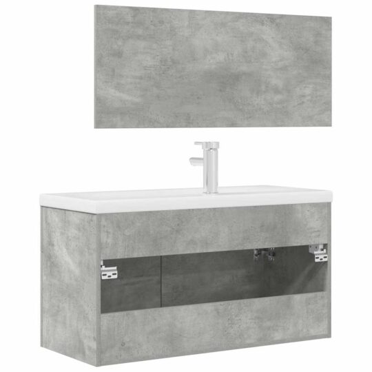 VXL8721158661425 g en hd 6 Set mobilier de baie, 3 piese, gri beton, lemn compozit VXL8721158661425 g en hd 6
