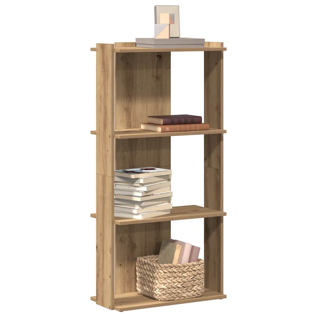VXL8721158663863 m en hd 1 Bibliotecă 3 etaje stejar artizanal 60x30x120 cm lemn prelucrat Bibliotecă 3 etaje stejar artizanal 60x30x120 cm lemn prelucrat