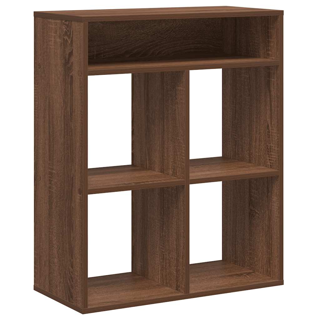 VXL8721158664006 a en hd 1 Bibliotecă, stejar maro, 66x31x80 cm, lemn prelucrat Bibliotecă, stejar maro, 66x31x80 cm, lemn prelucrat - imagine 2