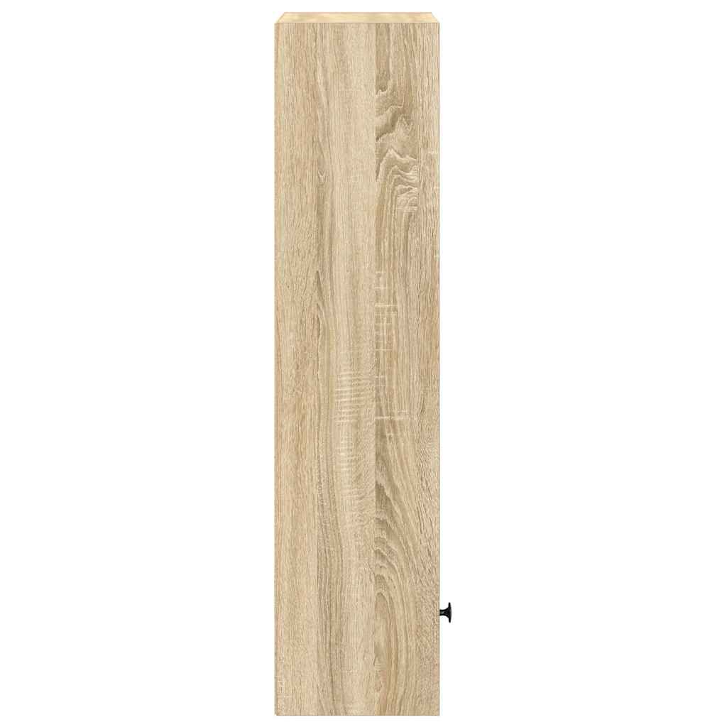 VXL8721158664525 g en hd 4 Bibliotecă, stejar sonoma, 31x24x102 cm, lemn prelucrat Bibliotecă, stejar sonoma, 31x24x102 cm, lemn prelucrat - imagine 6