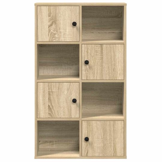 VXL8721158665065 g en hd 2 Bibliotecă, stejar sonoma, 60x24x101,5 cm, lemn prelucrat VXL8721158665065 g en hd 2