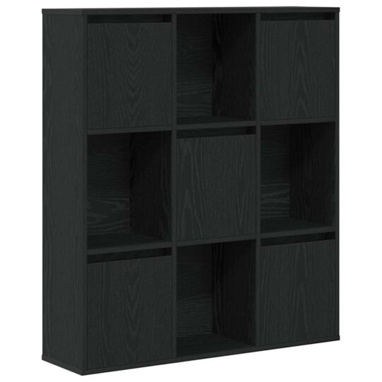 Alternative view of Bibliotecă Stejar negru 89x24x101,5 cm Lemn prelucrat