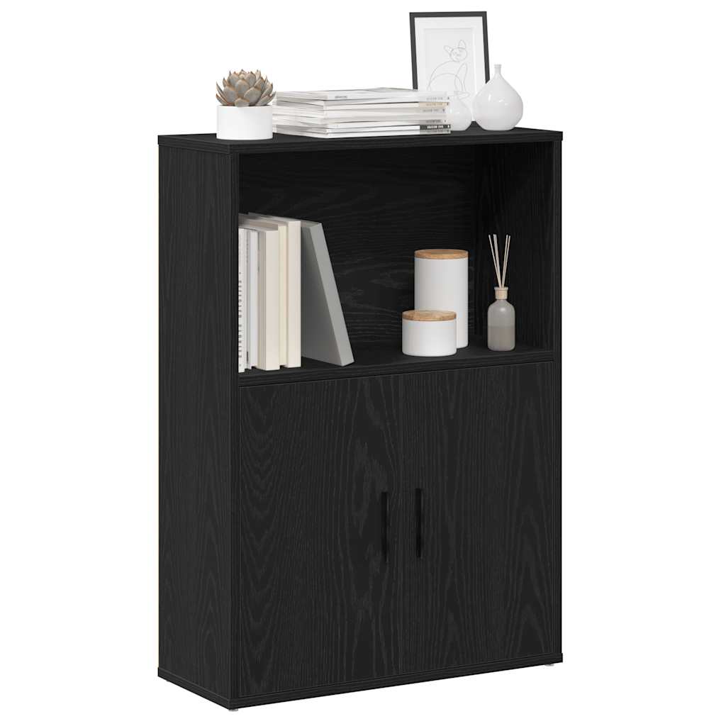 VXL8721158665232 m en hd 1 Bibliotecă Stejar negru 60x24x85 cm Lemn prelucrat Bibliotecă Stejar negru 60x24x85 cm Lemn prelucrat