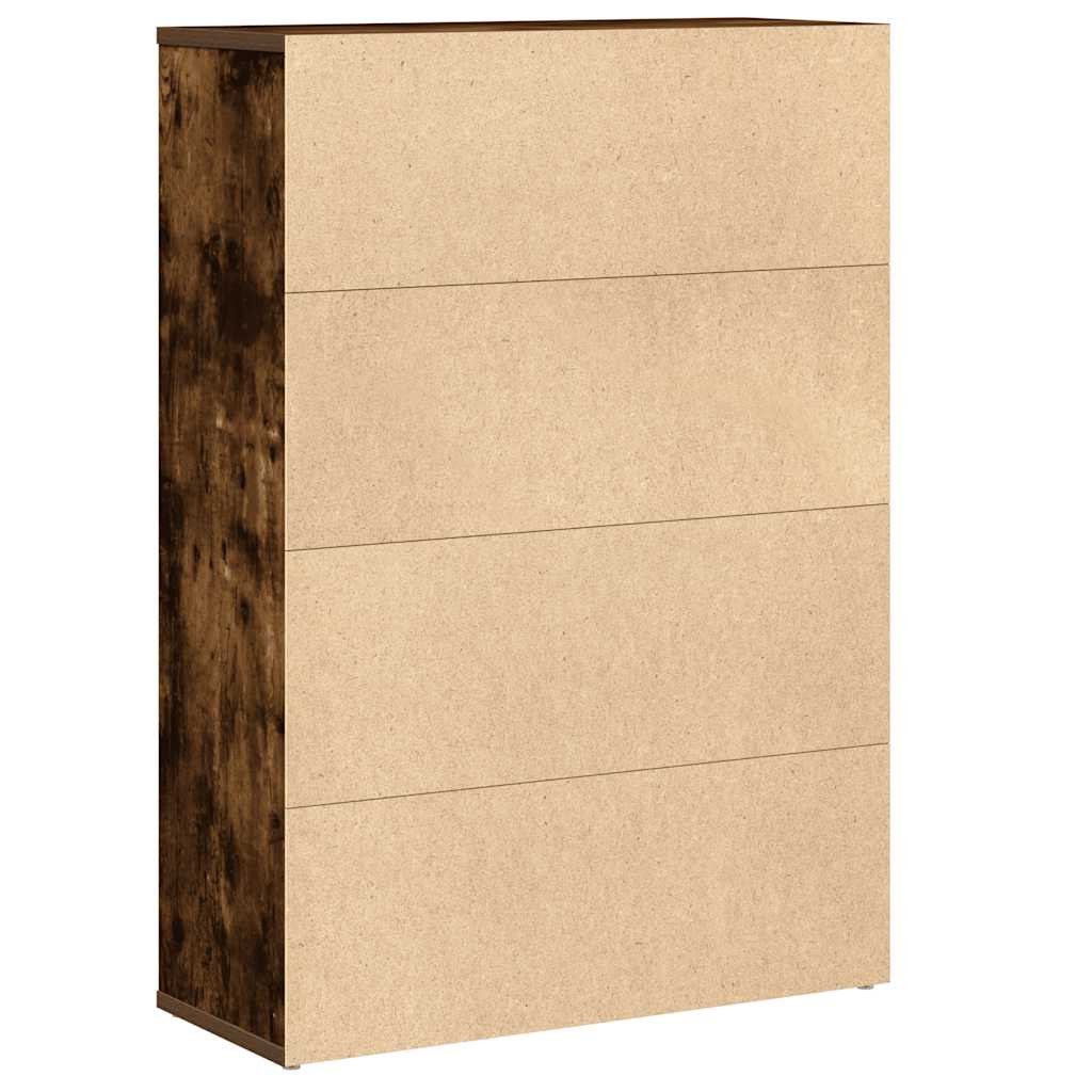 VXL8721158665263 g en hd 5 Bibliotecă, stejar fumuriu, 60x24x85 cm, lemn prelucrat Bibliotecă, stejar fumuriu, 60x24x85 cm, lemn prelucrat - imagine 7