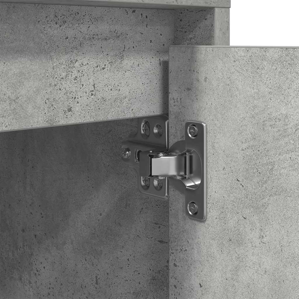 VXL8721158701916 g en hd 10 Noptiere cu lumini LED 2 buc Beton Gri 38x34x50 cm Noptiere cu lumini LED 2 buc Beton Gri 38x34x50 cm - imagine 12