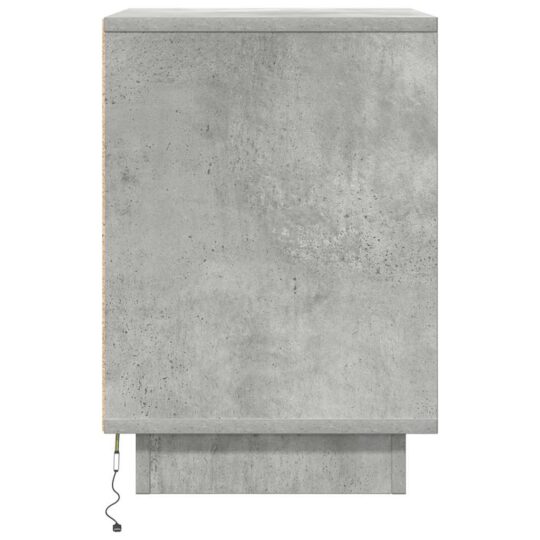 VXL8721158701916 g en hd 7 Noptiere cu lumini LED 2 buc Beton Gri 38x34x50 cm VXL8721158701916 g en hd 7