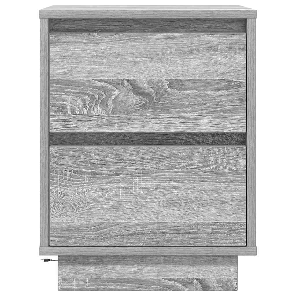 VXL8721158702128 g en hd 4 Noptiera cu lumini LED Gri Sonoma 38x34x50 cm Noptiera cu lumini LED Gri Sonoma 38x34x50 cm - imagine 6