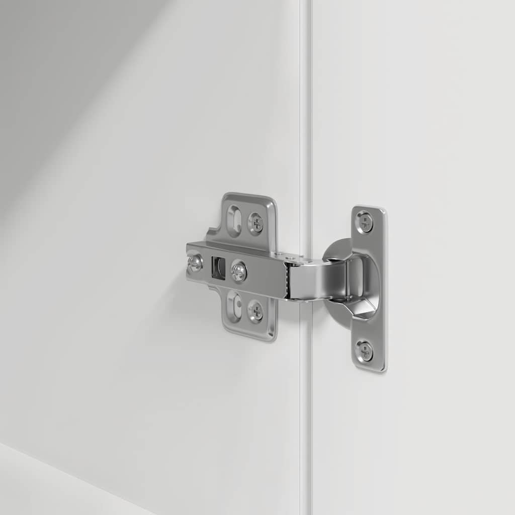 VXL8721158702296 g en hd 9 Noptiera alb 39x35x125 cm lemn prelucrat Noptiera alb 39x35x125 cm lemn prelucrat - imagine 11