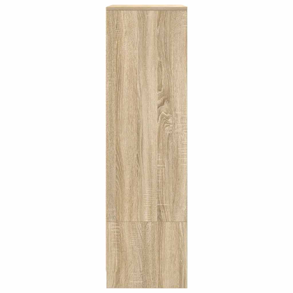 VXL8721158705648 g en hd 5 Dulap cu sertar Stejar Sonoma 55,5x34x119,5 cm Lemn prelucrat Dulap cu sertar Stejar Sonoma 55,5x34x119,5 cm Lemn prelucrat - imagine 7