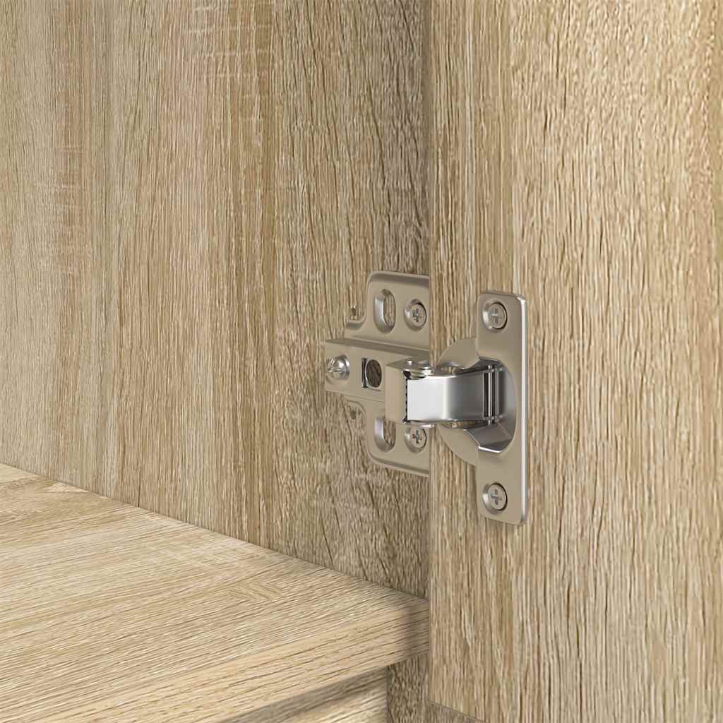 VXL8721158705648 g en hd 9 Dulap cu sertar Stejar Sonoma 55,5x34x119,5 cm Lemn prelucrat Dulap cu sertar Stejar Sonoma 55,5x34x119,5 cm Lemn prelucrat - imagine 11