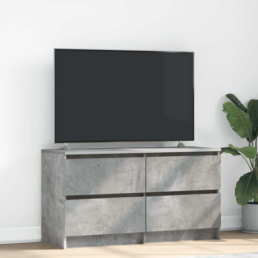 VXL8721158707185 m en hd 1 Comodă TV, gri beton, 100x35x54 cm, lemn prelucrat Comodă TV, gri beton, 100x35x54 cm, lemn prelucrat
