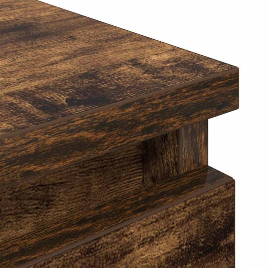 VXL8721158707192 g en hd 7 Comodă TV, stejar fumuriu, 100x35x54 cm, lemn compozit VXL8721158707192 g en hd 7