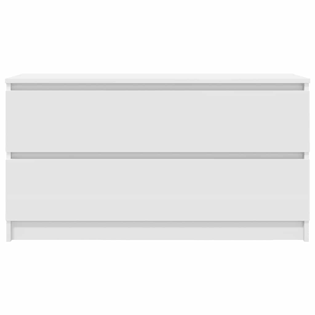 VXL8721158707246 g en hd 4 Dulap TV alb 100x35x54 cm lemn prelucrat Dulap TV alb 100x35x54 cm lemn prelucrat - imagine 6