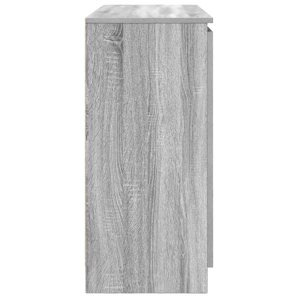 VXL8721158712998 g en hd 5 Bufetă cu sertare Gri Sonoma 100,5x35x76 cm Lemn prelucrat Bufetă cu sertare Gri Sonoma 100,5x35x76 cm Lemn prelucrat - imagine 7